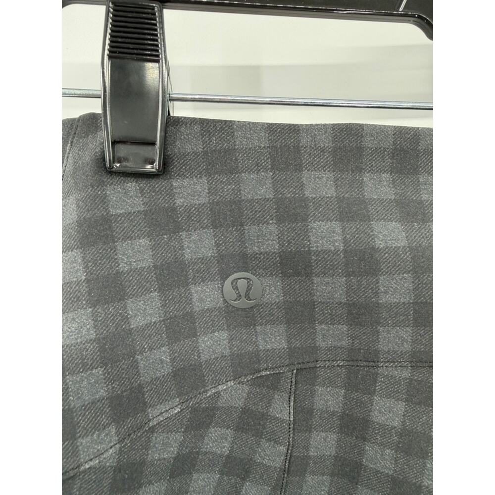 Lululemon Here to There High-Rise 7/8 Pant - Brighton Buffalo Print Graphite - 6 - Picture 5 of 6
